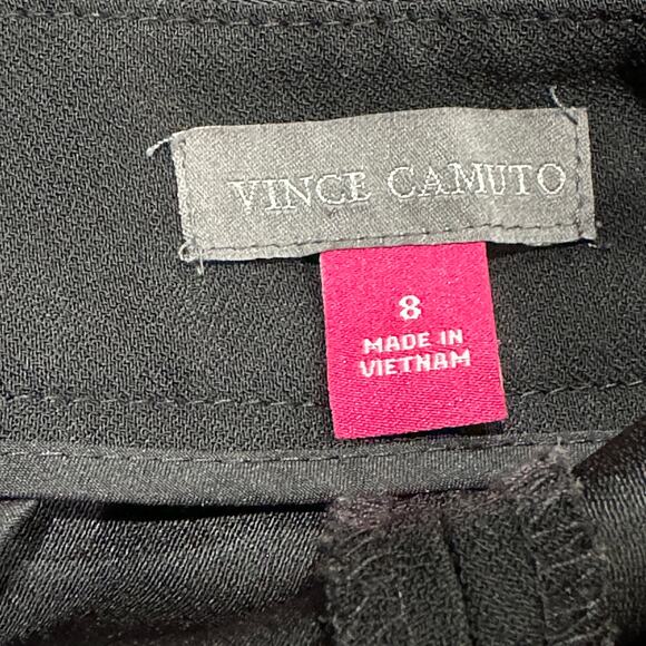 Vince Camuto Black Trousers Womens Size 8 Minimalist Capsule Business Casual - Picture 5 of 6